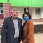 Марат Васимов ознакомился с ходом строительства детского сада в микрорайоне «Яркий»
