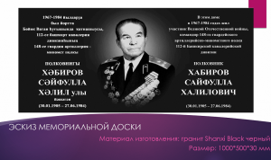 Артур Хазигалеев выступил с инициативой увековечивания памяти ветерана Великой Отечественной войны Артур Хазигалеев выступил с инициативой увековечивания памяти ветерана Великой Отечественной войны
