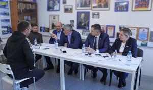 Марат Васимов и депутаты фракции ЛДПР провели приём граждан