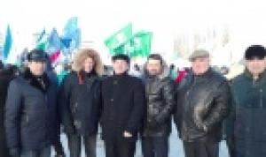 Депутаты Горсовета Уфы принимают участие в митинге-концерте «Наш выбор – наша победа»