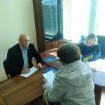 Юрий Рудаков и Вероника Ананьева провели совместный приём граждан