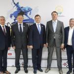 Марат Васимов принял участие в торжественном открытии Суперфиналов чемпионатов России по шахматам