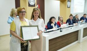 Ирина Николаева приняла участие в церемонии награждения, посвященной 10-летию создания РГАУ МФЦ РБ