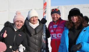 Артур Шайнуров принял участие в Уфимском лыжном марафоне 