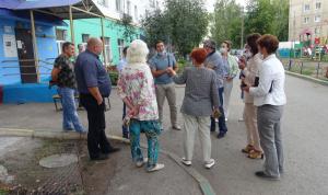 Марат Васимов встретился с жителями домов по улице Ухтомского 