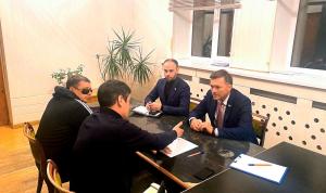 Александр Мельников и Айдар Зубаиров провели совместный прием Александр Мельников и Айдар Зубаиров провели совместный прием