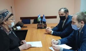 Олег Баулин провёл приём в Калининском районе Олег Баулин провёл приём в Калининском районе