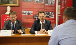 Артур Шайнуров и Андрей Егоров провели приём граждан   
