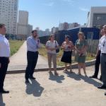 Депутаты Горсовета Уфы проинспектировали ход строительства образовательного центра №51