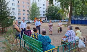 Айдар Зубаиров встретился с жителями Октябрьского района