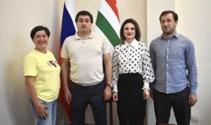 Ирина Сухарева встретилась с представителями Государственного комитета Республики Абхазия по делам молодежи и спорту